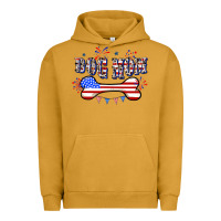 Pigment Peanut Butter 4th of July Dog Mom Urban Hoodie - CowGirlArtShop