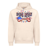 Sandshell 4th of July Dog Mom Urban Hoodie - CowGirlArtShop