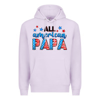 Lilac All American papa Premium Hoodie - Neo Western
