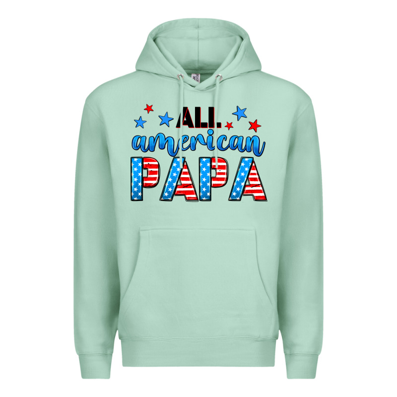 All American Papa Premium Hoodie by Neo Western | Teevron