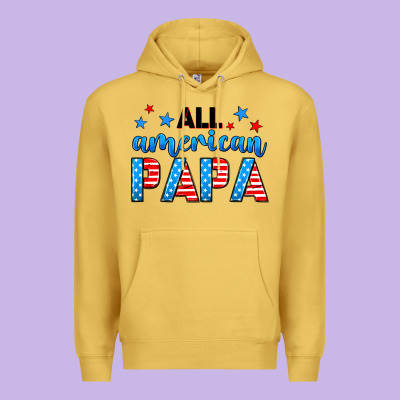 All American Papa Premium Hoodie Designed By Neo Western