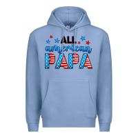 Colony Blue All American papa Premium Hoodie - Neo Western