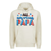 Oatmeal Heather All American papa Premium Hoodie - Neo Western