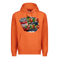 Carrot coffe Premium Hoodie - CowhideDigitalArt