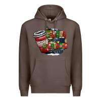 Coffee coffe Premium Hoodie - CowhideDigitalArt