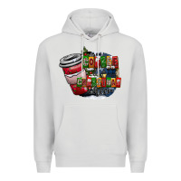 Dove Grey coffe Premium Hoodie - CowhideDigitalArt