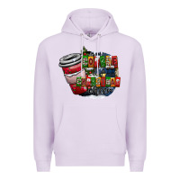 Lilac coffe Premium Hoodie - CowhideDigitalArt