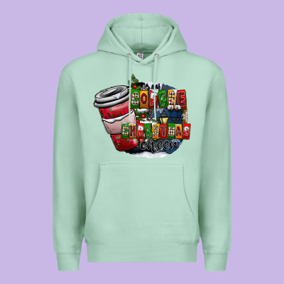 Coffe Premium Hoodie Designed By Cowhidedigitalart