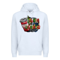 White coffe Premium Hoodie - CowhideDigitalArt