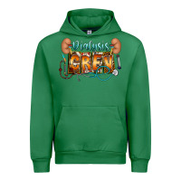 Emerald dialysis crew Urban Hoodie - CowhideDigitalArt