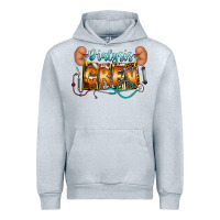 Heather Grey dialysis crew Urban Hoodie - CowhideDigitalArt