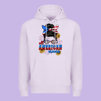 All American Nana 4th Of July Premium Hoodie Designed By Cowgirlartshop