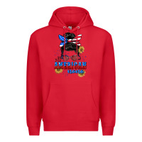 Red All American Nana 4th of July Premium Hoodie - CowGirlArtShop