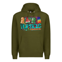 Army Green popsicle season Premium Hoodie - SublimationCraftShop
