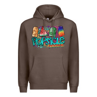 Coffee popsicle season Premium Hoodie - SublimationCraftShop