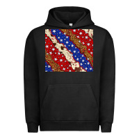 Pigment Black 4th of July USA flag leopard cowhide 20oz tumbler Urban Hoodie - Neo Western