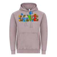 Vintage Zinc autism coffee cup with sunflower Vintage Hoodie - AdoDesignShop