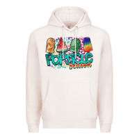 Pale Pink popsicle season Premium Hoodie - SublimationCraftShop