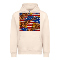 Sandshell 4th of July USA flag leopard sunflower 20oz tumble Urban Hoodie - Neo Western