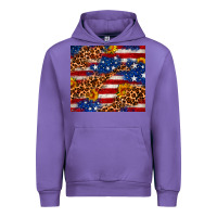 Tulip 4th of July USA flag leopard sunflower 20oz tumble Urban Hoodie - Neo Western