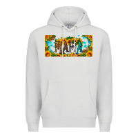 Dove Grey mama sunflower libbey cup Premium Hoodie - HRA Design Shop