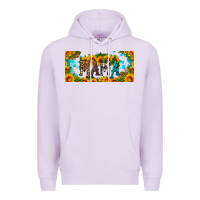 Lilac mama sunflower libbey cup Premium Hoodie - HRA Design Shop