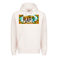 Pale Pink mama sunflower libbey cup Premium Hoodie - HRA Design Shop