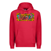 Cardinal mama sunflower libbey cup Premium Hoodie - HRA Design Shop
