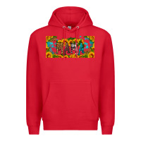 Red mama sunflower libbey cup Premium Hoodie - HRA Design Shop