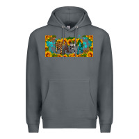 Rock mama sunflower libbey cup Premium Hoodie - HRA Design Shop