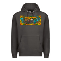 Smoke mama sunflower libbey cup Premium Hoodie - HRA Design Shop