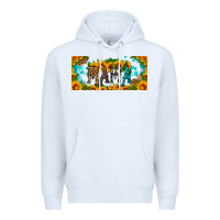 White mama sunflower libbey cup Premium Hoodie - HRA Design Shop