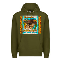 Army Green somewhere where the summer lasted all year around tumbler Premium Hoodie - HRA Design Shop