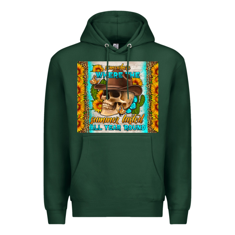 Somewhere Where The Summer Lasted All Year Around Tumbler Premium Hoodie by HRA Design Shop | Teevron