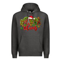 Charcoal Heather Christmas granna claus Premium Hoodie - FaDigitalArtStudio
