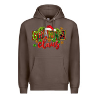 Coffee Christmas granna claus Premium Hoodie - FaDigitalArtStudio
