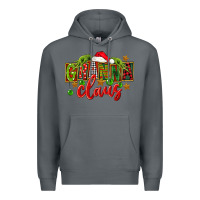 Rock Christmas granna claus Premium Hoodie - FaDigitalArtStudio