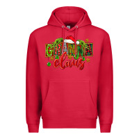 Cardinal Christmas granna claus Premium Hoodie - FaDigitalArtStudio
