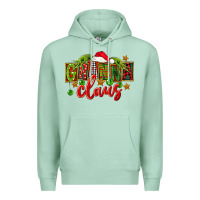 Seafoam Christmas granna claus Premium Hoodie - FaDigitalArtStudio