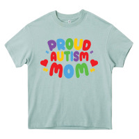 Arona LIL Autism Mom Heavy Core Tee - CowhideDigitalArt