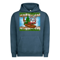Pigment Midnight Navy lake squad tumbler Urban Hoodie - HRA Design Shop
