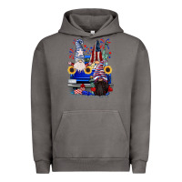 Pigment Tornado 4th of July gnomes truck Urban Hoodie - CowGirlArtShop
