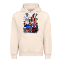 Sandshell 4th of July gnomes truck Urban Hoodie - CowGirlArtShop