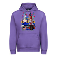 Tulip 4th of July gnomes truck Urban Hoodie - CowGirlArtShop