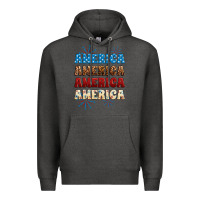 Charcoal Heather Western America Premium Hoodie - Neo Western