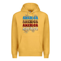 Mustard Western America Premium Hoodie - Neo Western