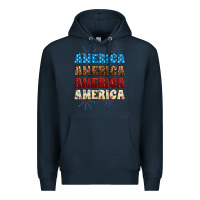 Navy Western America Premium Hoodie - Neo Western