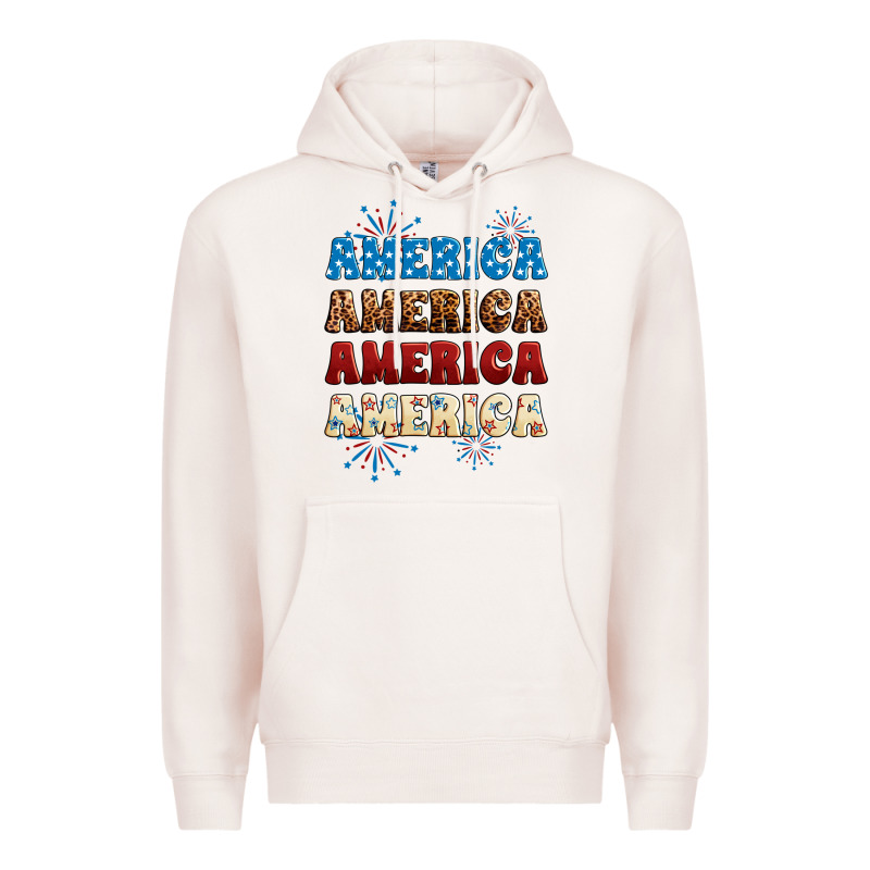Western America Premium Hoodie by Neo Western | Teevron