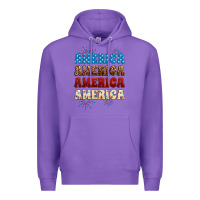 Purple Western America Premium Hoodie - Neo Western