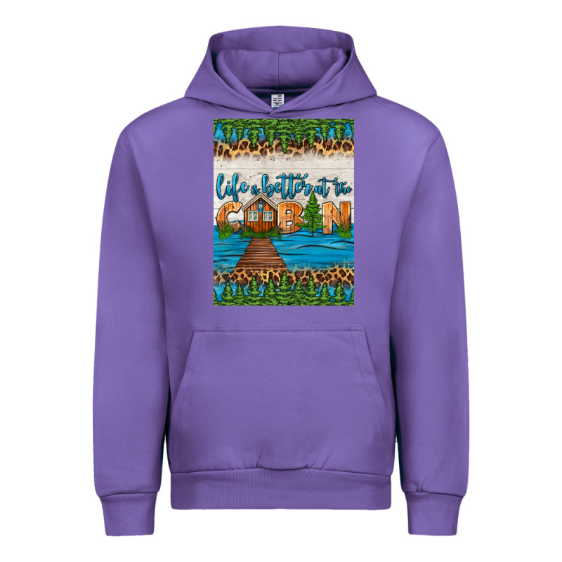 Life Is Better At The Cabin Air Freshener Urban Hoodie by HRA Design Shop | Teevron